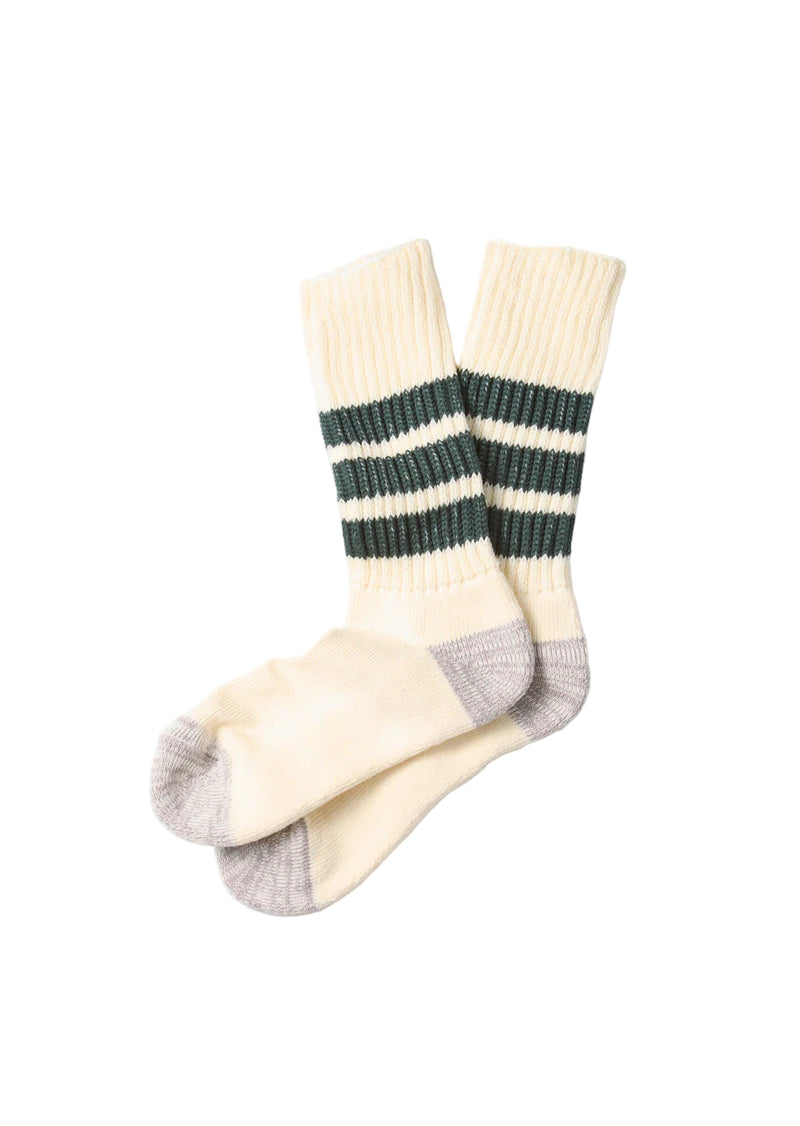 Coarse Ribbed Old School Crew Socks