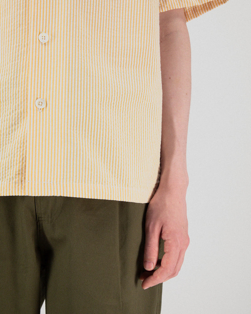 Cocktail D'Amore Seersucker Stripe Shirt