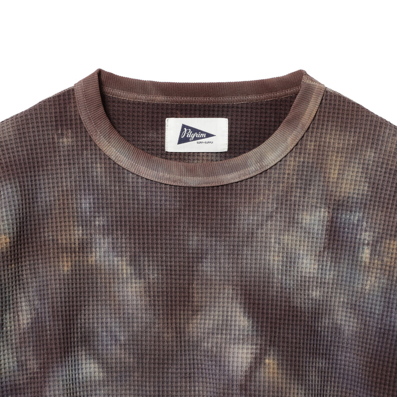 Conan Uneven Dyed Waffle Crew