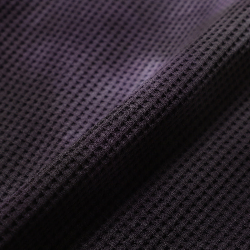 Conan Uneven Dyed Waffle Crew