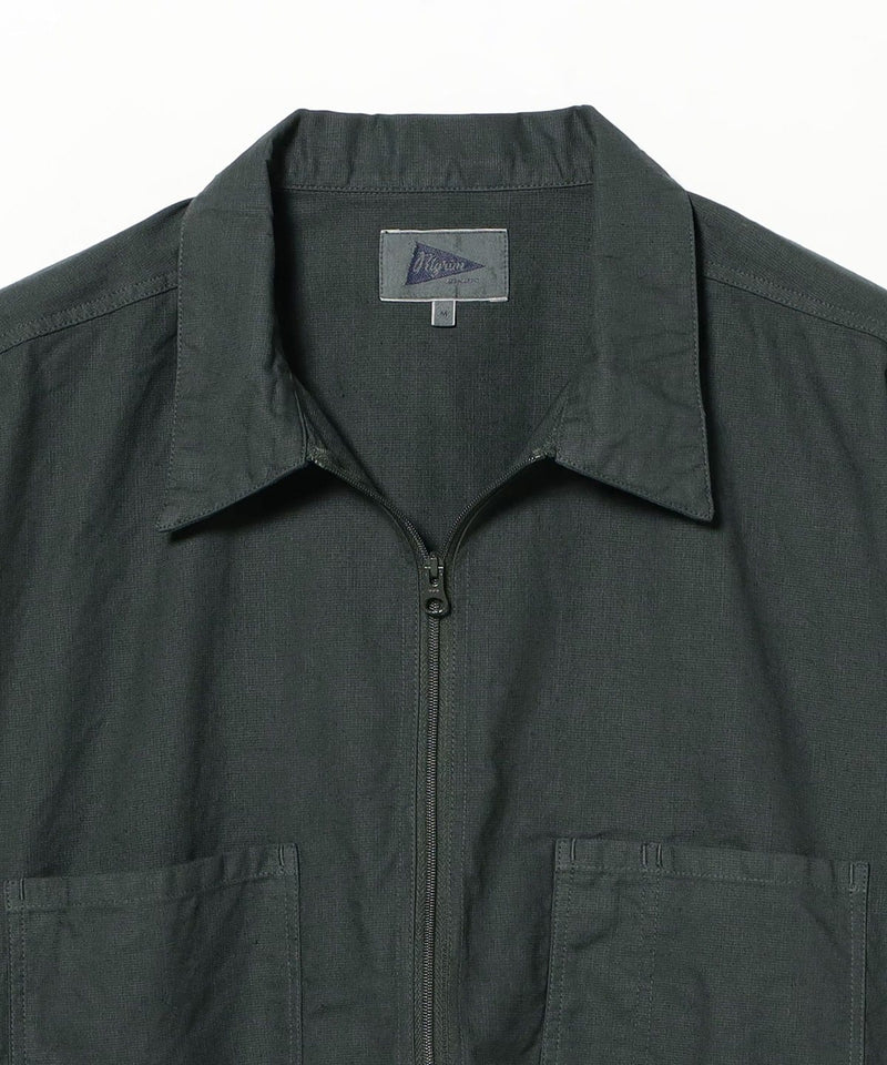 Davis Short Sleeve Half Zip Shirt