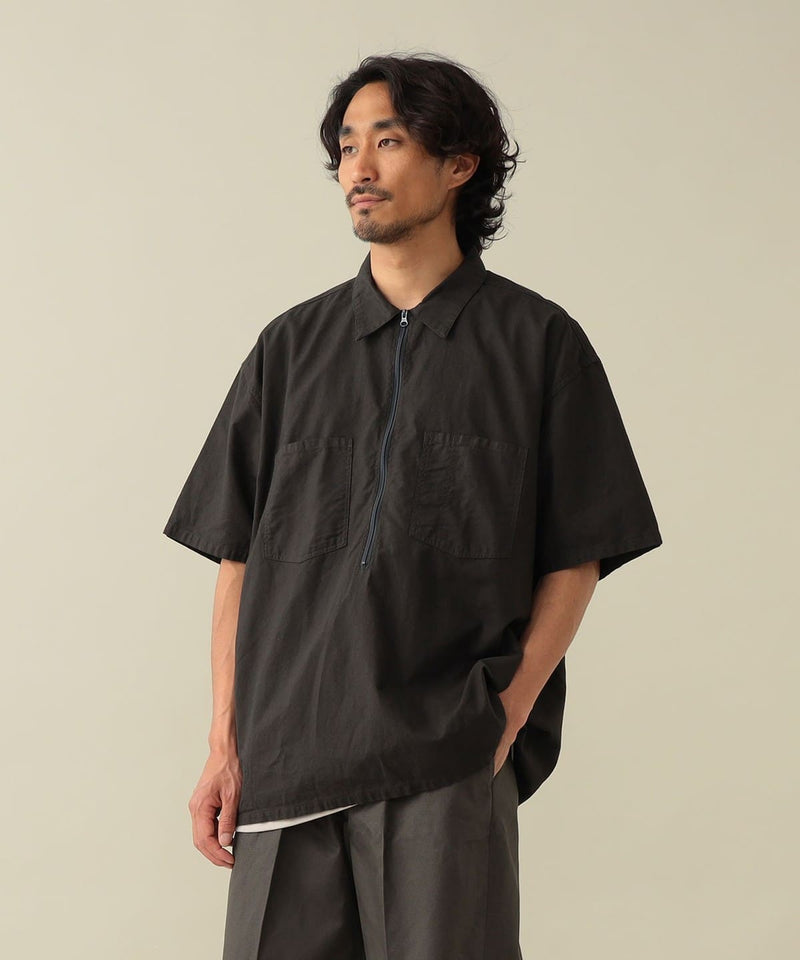 Davis Short Sleeve Half Zip Shirt