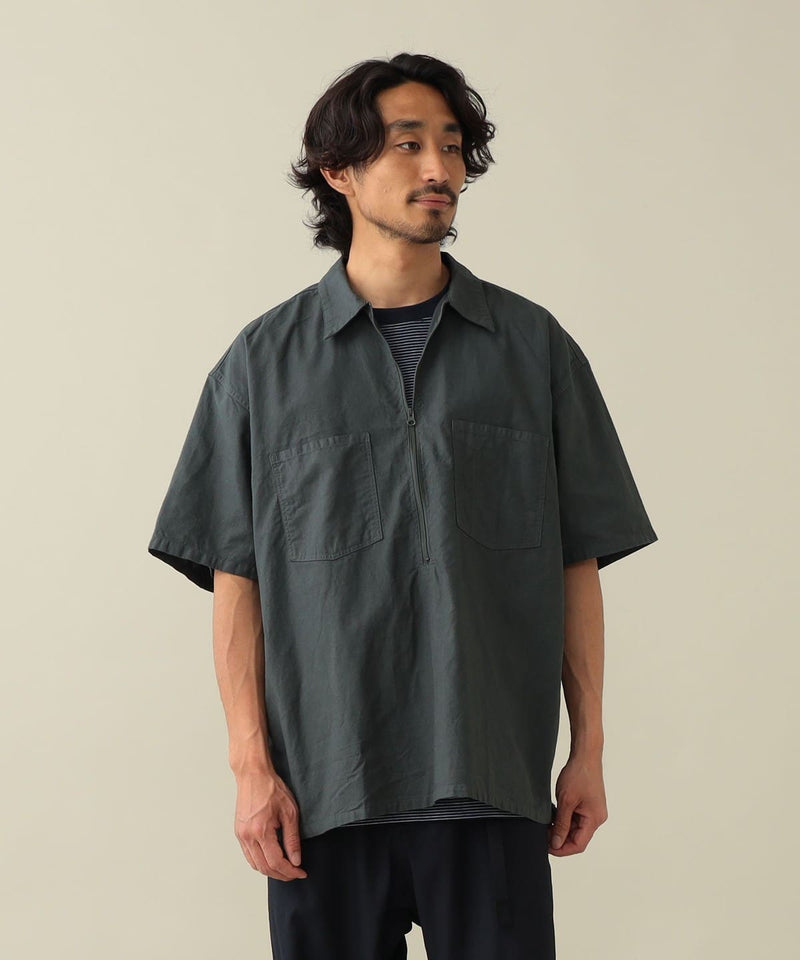 Davis Short Sleeve Half Zip Shirt