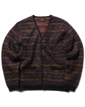  Double Jacquard Fair Isle Cardigan 
