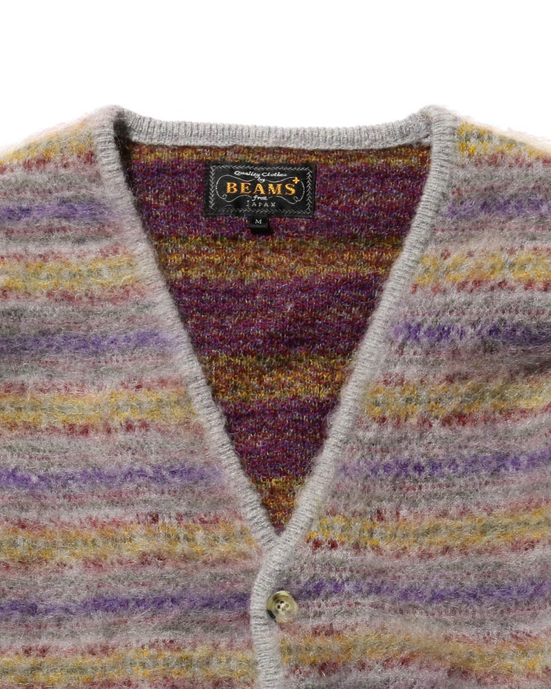 Double Jacquard Fair Isle Cardigan