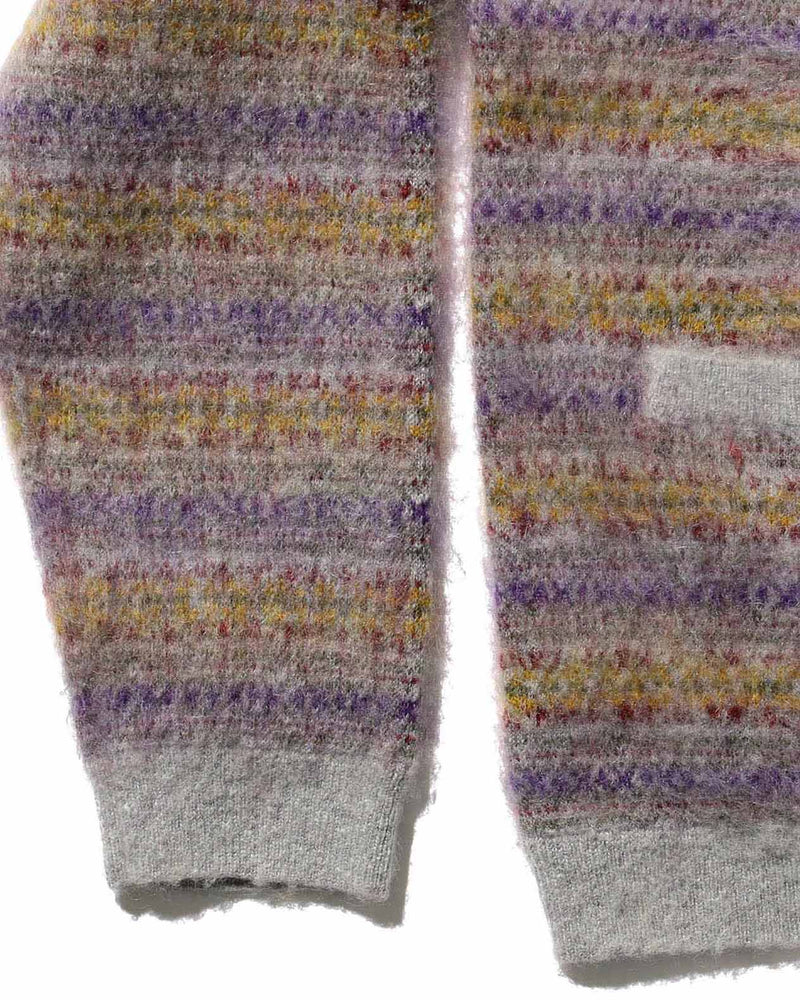 Double Jacquard Fair Isle Cardigan