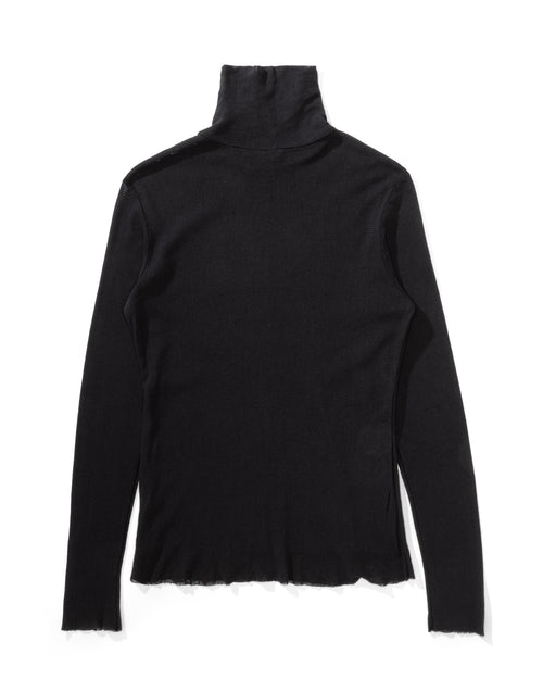Double Mesh Turtleneck
