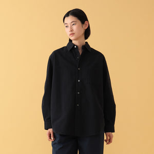  Ebba Silk Nep Overshirt 