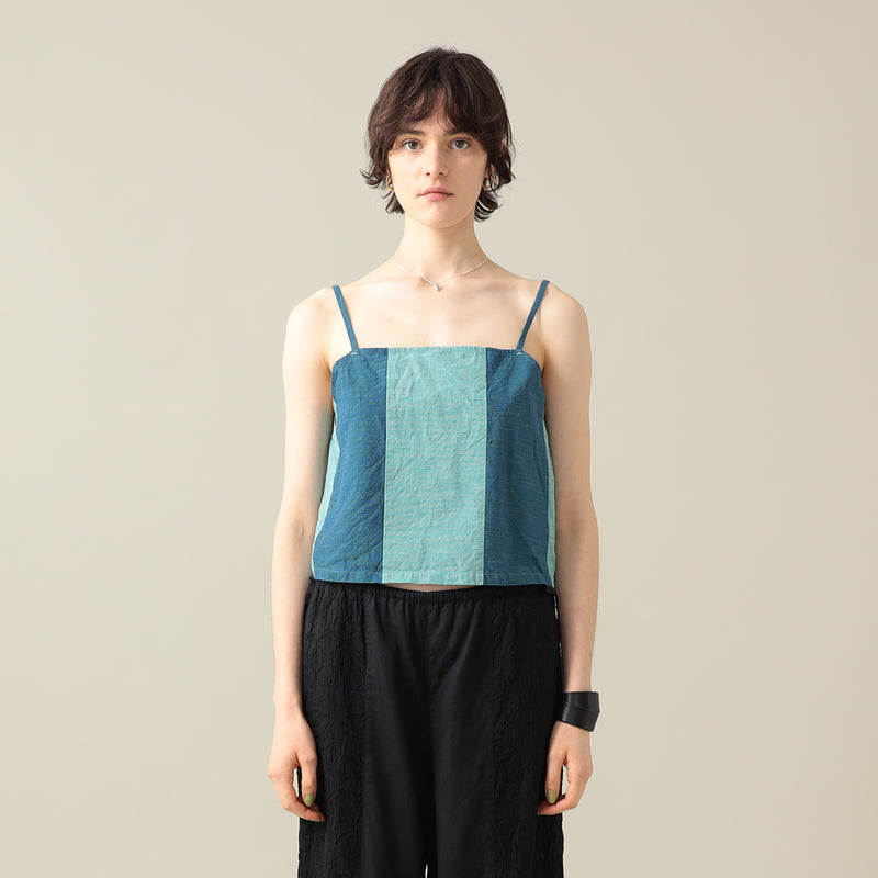 Echo Cropped Aizu Top