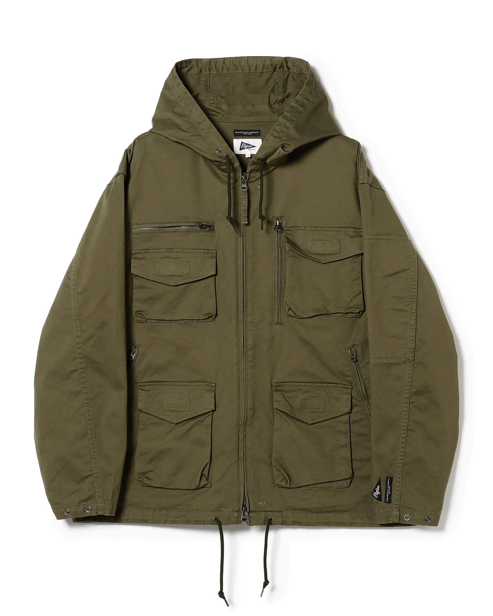 輝く高品質な Engineered Garments for Pilgrim Russel Zip Parka ジャケット・アウター