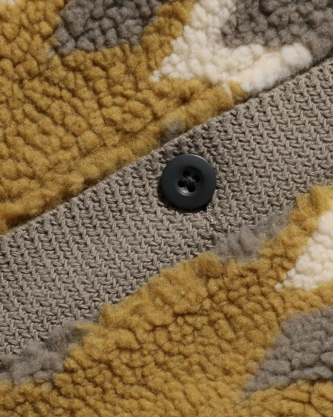 Fleece Jacquard Cardigan