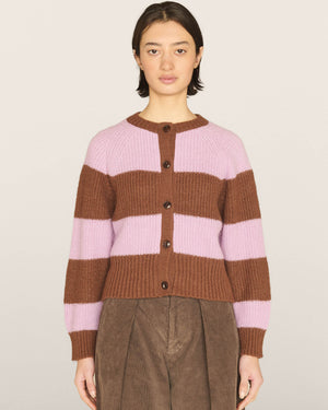  Foxtail Stripe Cardigan 