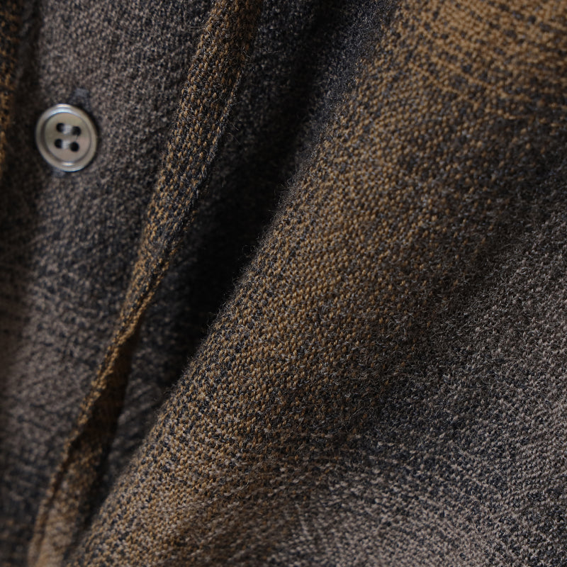 Francis Ombre Hooded Shirt Jacket