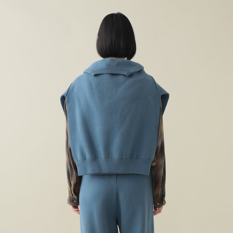 Francis Ombre Hooded Shirt Jacket