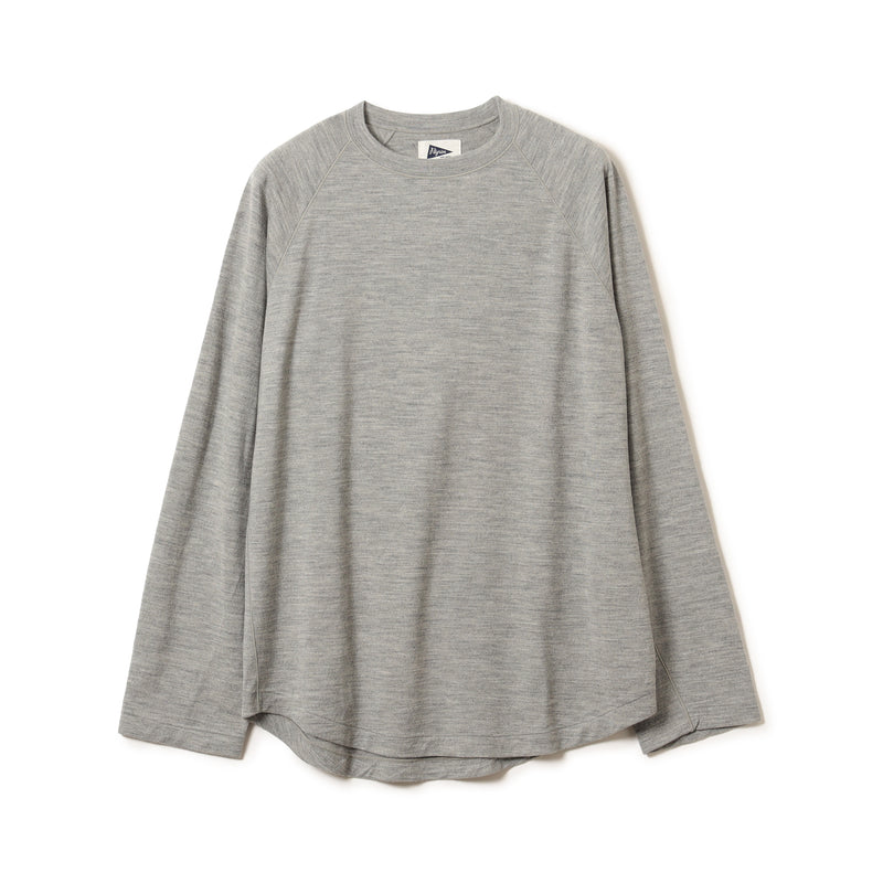 Geoffrey Wool Raglan LS Tee