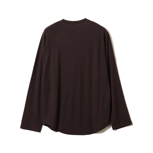 Geoffrey Wool Raglan LS Tee
