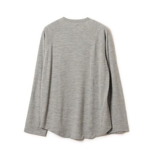Geoffrey Wool Raglan LS Tee