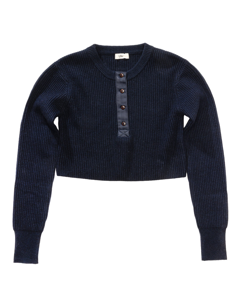 Henley Knit Top