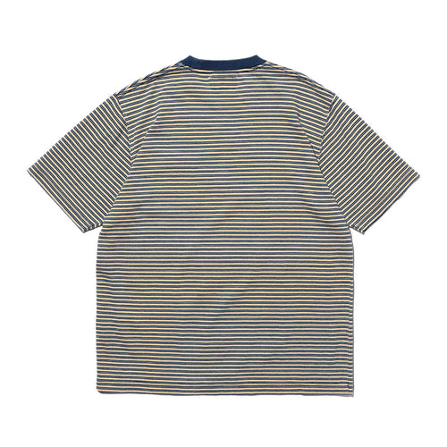 Indigo Stripe Pocket Tee