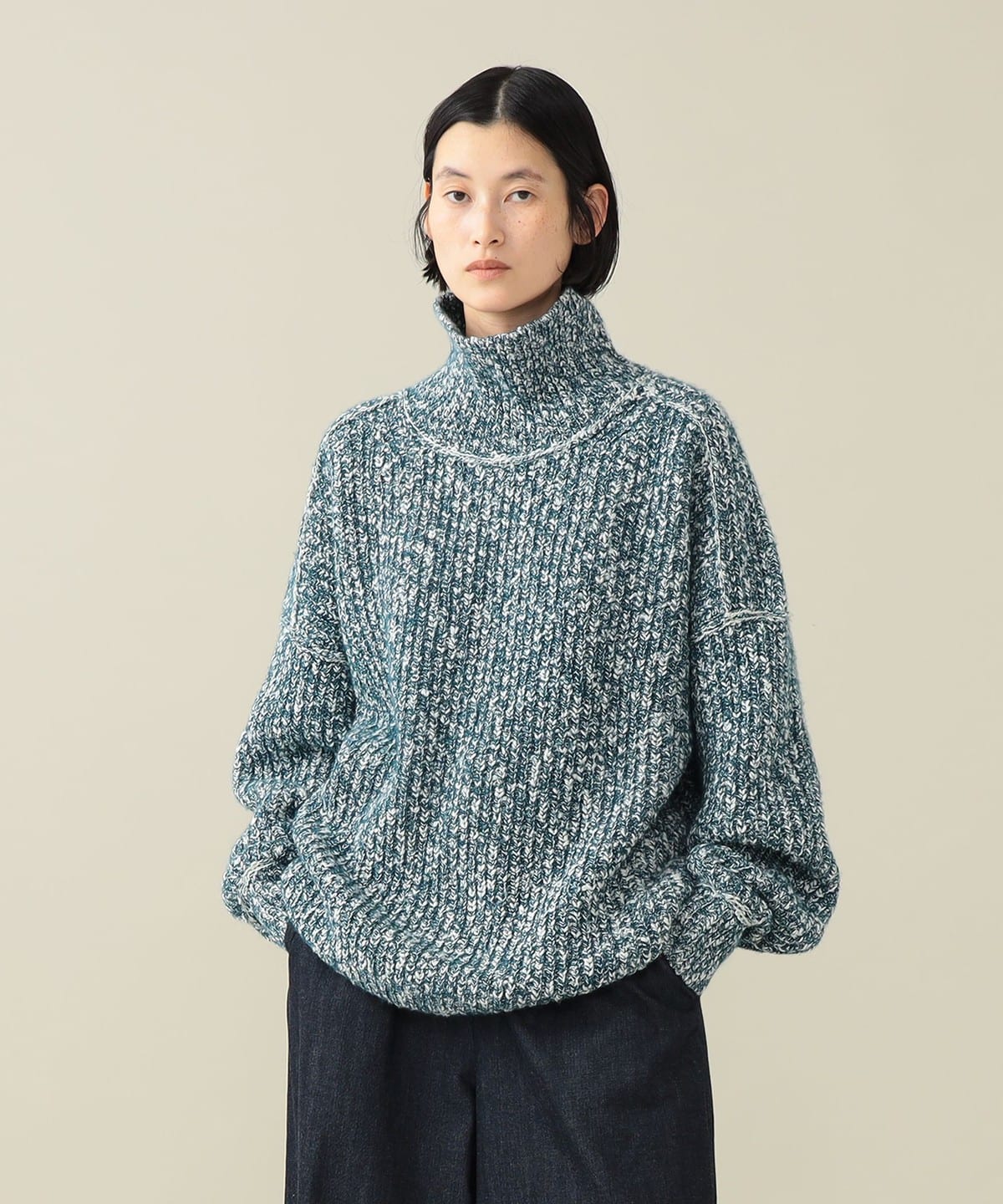 Ines Slub Turtleneck