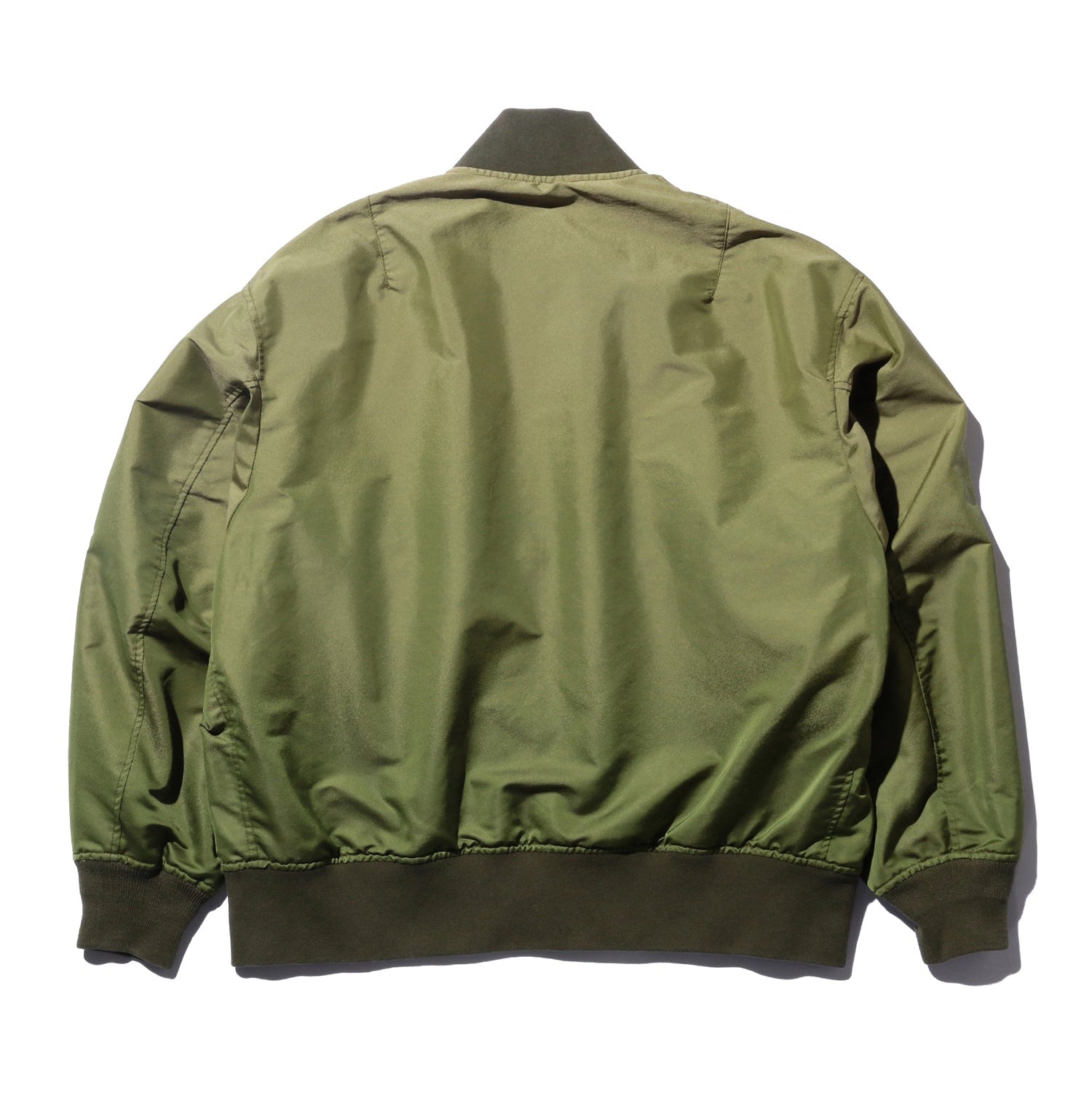 Iridescent Twill Military Flight Jacket