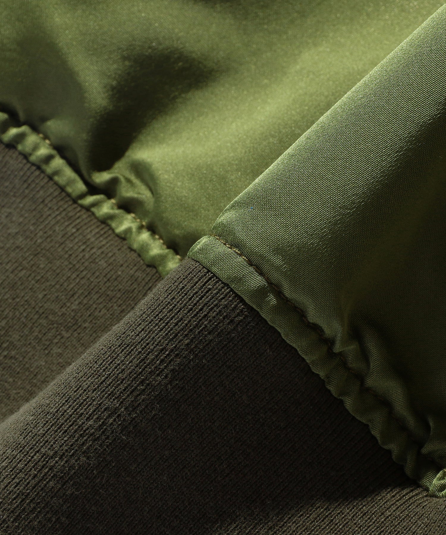 Iridescent Twill Military Flight Jacket