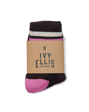  Ivy Ellis for Pilgrim Vintage Sport Sock 