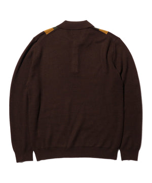  Knit Polo Stripe 