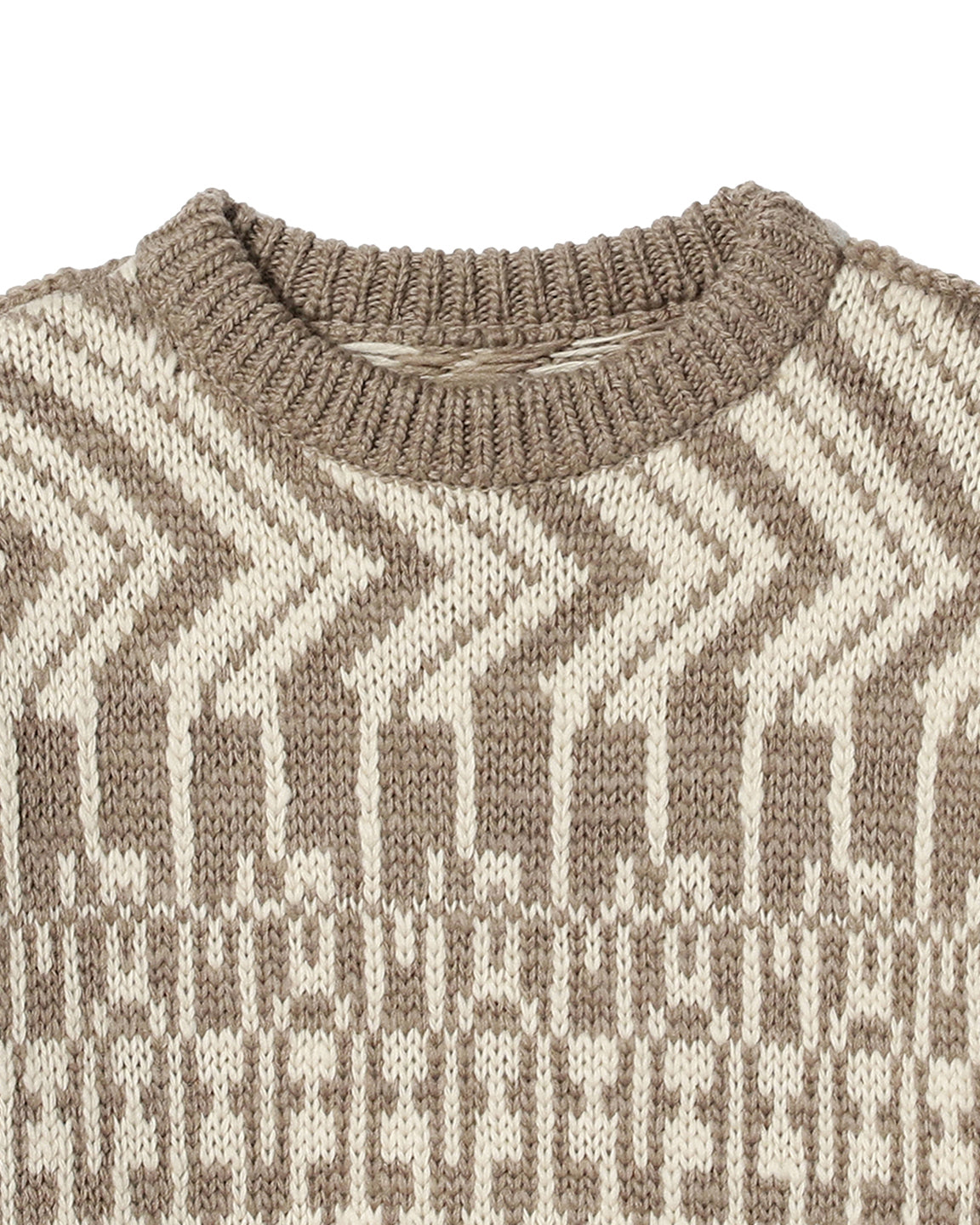40s-50s pilgrim LUKSUSOWA wool sweater袖丈62cm
