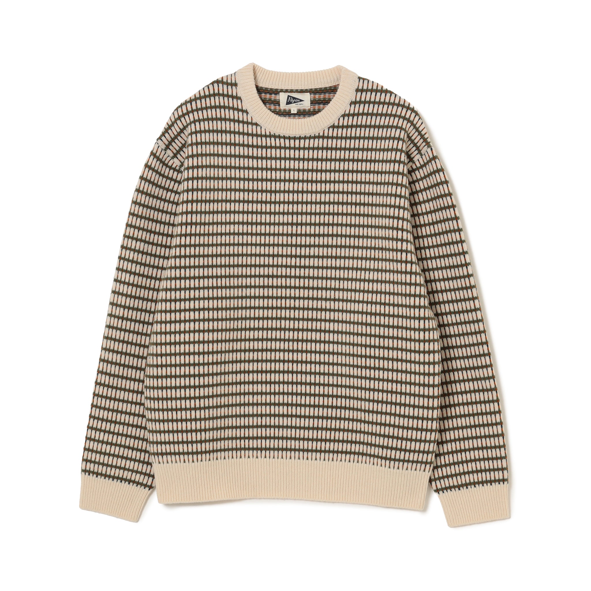 Martin Jacquard Check Knit