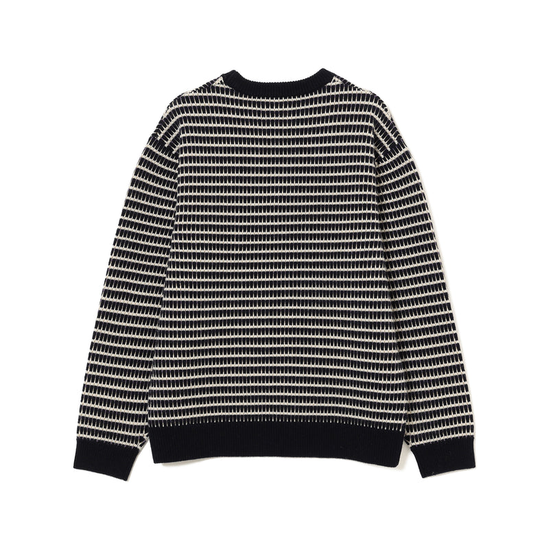 Martin Jacquard Check Knit