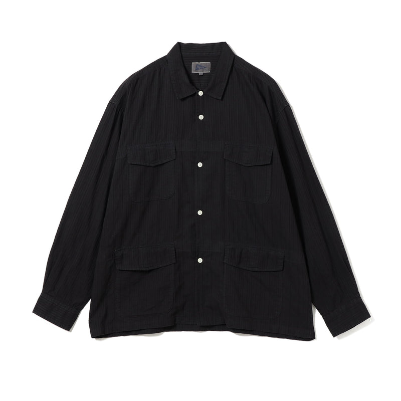 Mel Long Sleeve Leno Weave Shirt