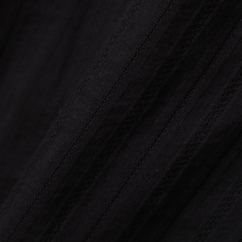 Mel Long Sleeve Leno Weave Shirt