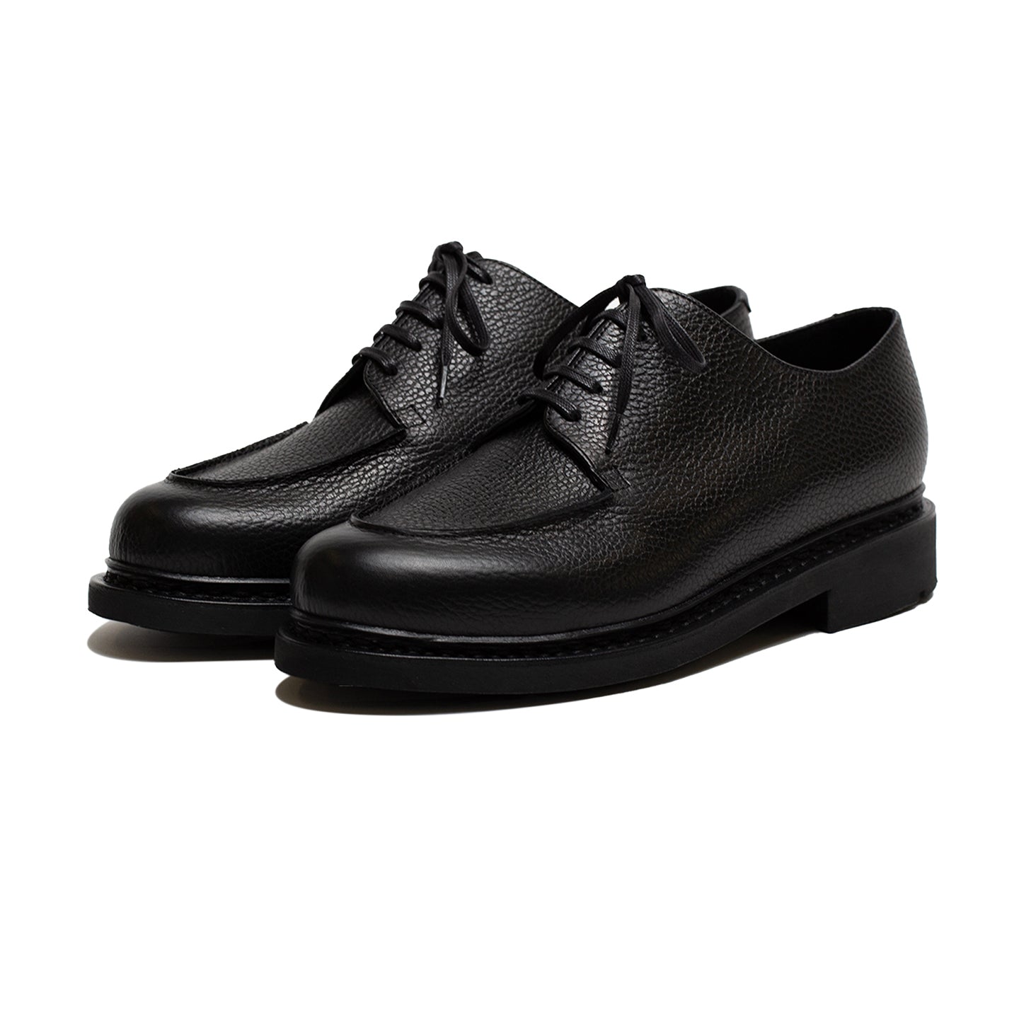 Leather Arpenteur X Paraboot Paraboot × Arpenteur Briac Black