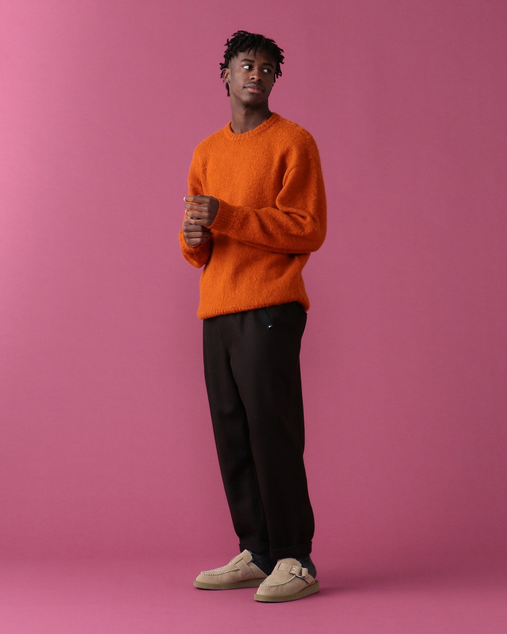 Morris Shaggy Crew Knit