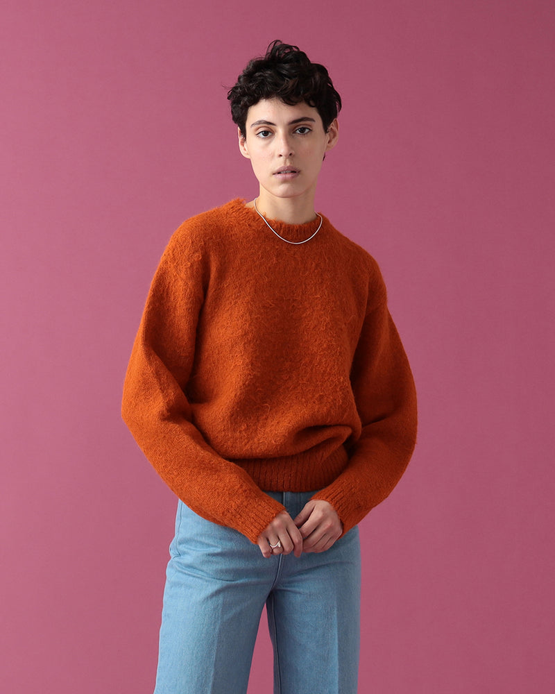 Morris Shaggy Crew Knit