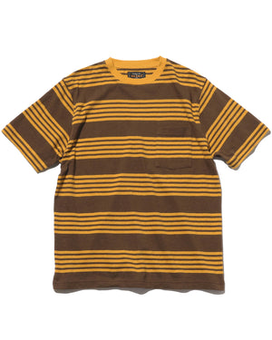  Nep Stripe Pocket Tee 