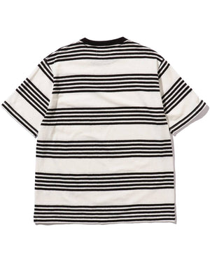  Nep Stripe Pocket Tee 