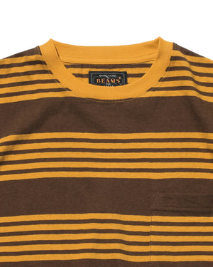  Nep Stripe Pocket Tee 