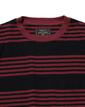  Nep Stripe Pocket Tee 