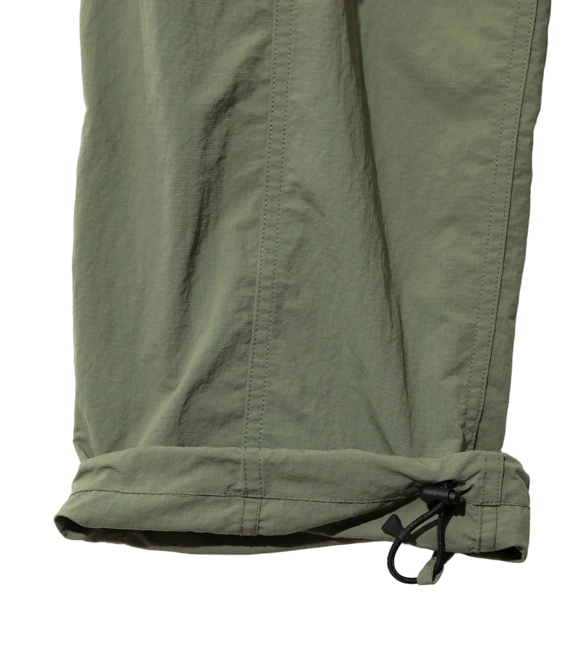 Nylon Ripstop Belted Center Seam Pant