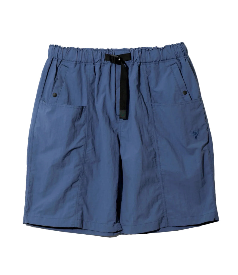Nylon Ripstop Belted Center Seam Short