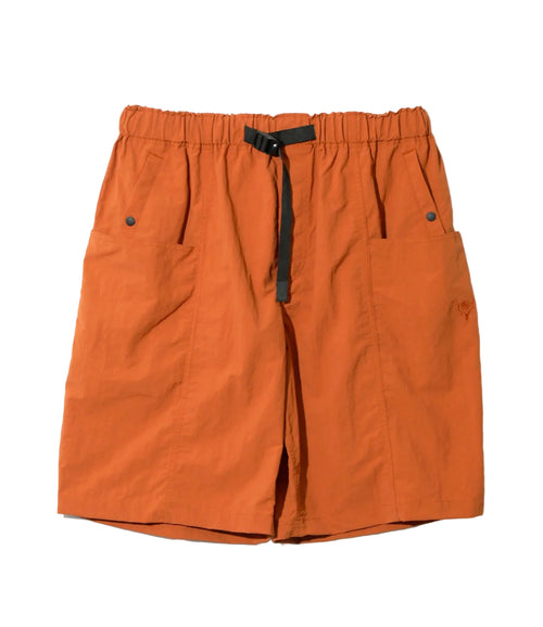 Nylon Ripstop Belted Center Seam Short