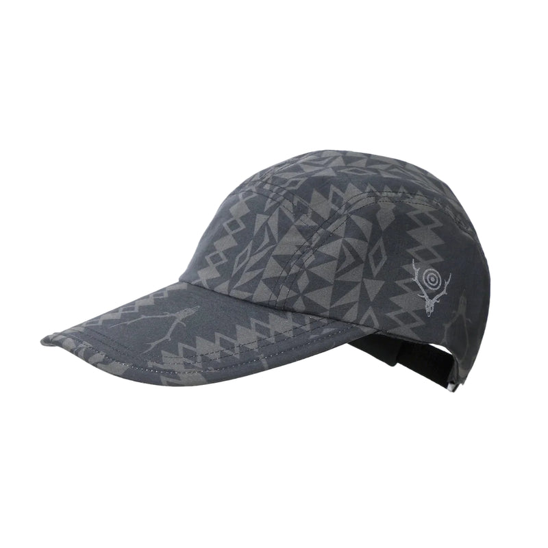 Nylon Tussah 5 Panel Cap