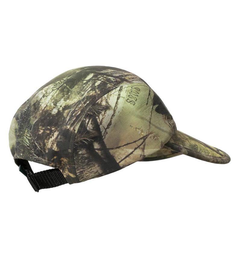 Nylon Tussah 5 Panel Cap