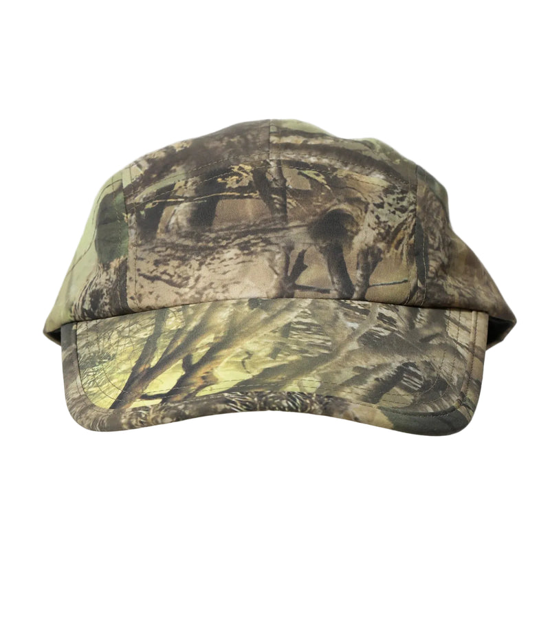 Nylon Tussah 5 Panel Cap