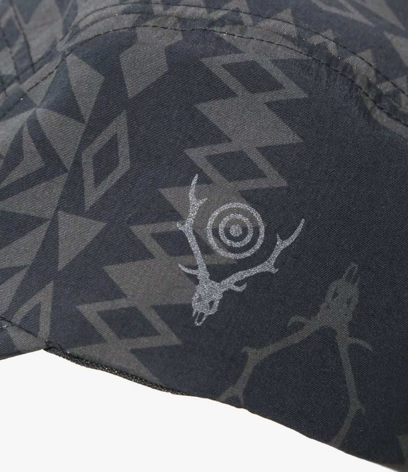 Nylon Tussah 5 Panel Cap