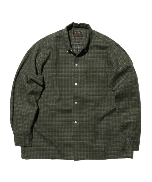 Open B.D. Dobby Plaid Shirt