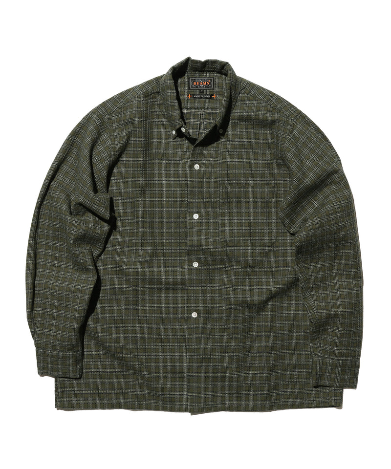 Open B.D. Dobby Plaid Shirt