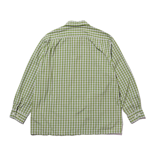 Open Collar 80/2 Madras Shirt